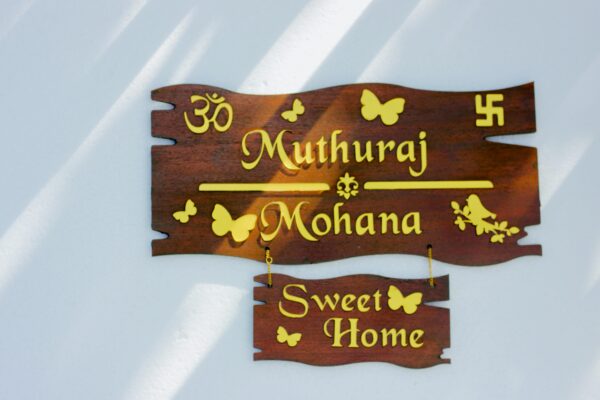 image_1198fec2-d634-4d7b-ba55-8eb5c8e303ae Wooden name board 2 step - Bubbly Decors