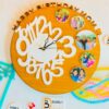 image_4235cabe-62a0-4be3-9e1b-0518d2194df0 Wooden clock with pics - Bubbly Decors