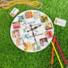 image_9bac14b2-a1a2-4d19-913d-35fe696e8dbe Wall clock with photos and message - Bubbly Decors