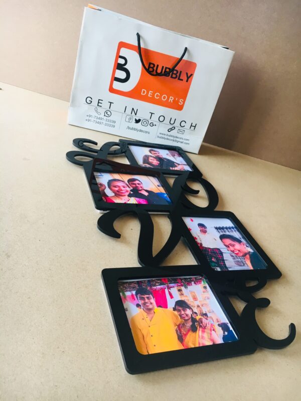 image_afd98b68-276b-41a3-9430-cf4ac0a39106 Love photo frame - Bubbly Decors