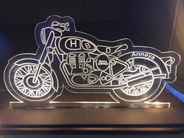image_b369ffbf-8807-4334-a30d-1dff15820760 Night lamp Royal enfield - Bubbly Decors