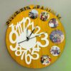 image_bfdd27cd-5990-44d7-ab4c-5f60723296e8 Wooden clock with pics - Bubbly Decors