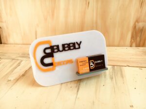 image_c17b0dea-11e0-4566-899b-dce0450fe152 Visiting cards holder with brand or name - Bubbly Decors