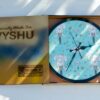 image_f3ef9963-b468-474e-95e2-53524cfe1c86 Wall clock pattern printed - Bubbly Decors