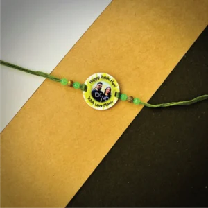 101-1-no-gift-color-splash-names-rakhigreen-1.webp Color Splash Names Rakhi Green - Personalised Rakhi for Brother by Bubbly Decors