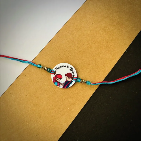 11-1-no-gift-sister-tyingrakhi-1.webp Sister Tying Rakhi - Personalised Rakhi for Brother by Bubbly Decors