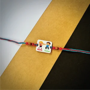 Pulling Sisters Hair Rakhi - Personalised Rakhi for Brother by Bubbly Decors