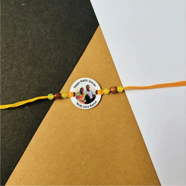 27-1-no-gift-photo-rakhi-withnames-1.webp Photo Rakhi With Names - Personalised Rakhi for Brother by Bubbly Decors