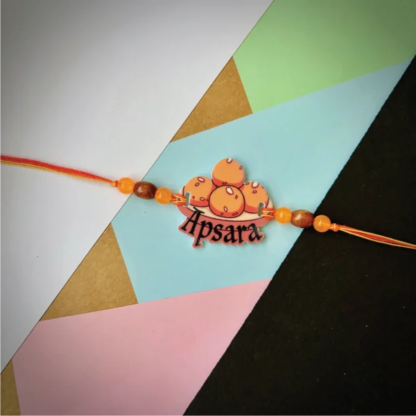 59-1-no-gift-laddoorakhi-1.webp Laddoo Rakhi - Personalised Rakhi for Brother by Bubbly Decors