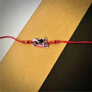 84-1-no-gift-duke-bike-namerakhi-1.webp Duke Bike Name Rakhi - Personalised Rakhi for Brother by Bubbly Decors